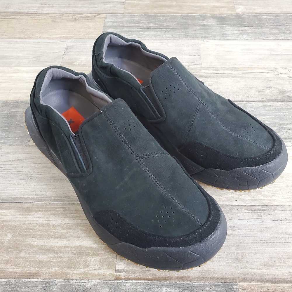 Deckers X Lab X-Scape Shoes Womens Sz 10.5 Black Slip On Sneakers Athletic